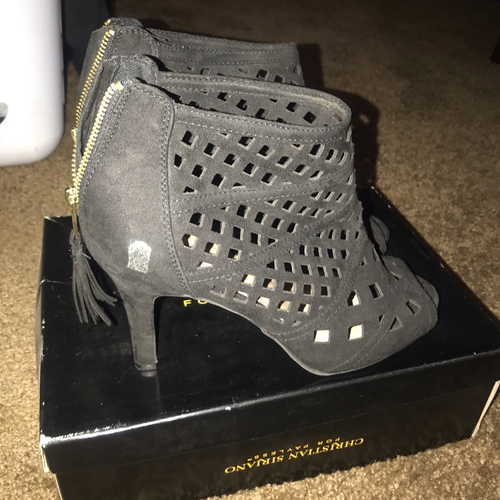 Black heels